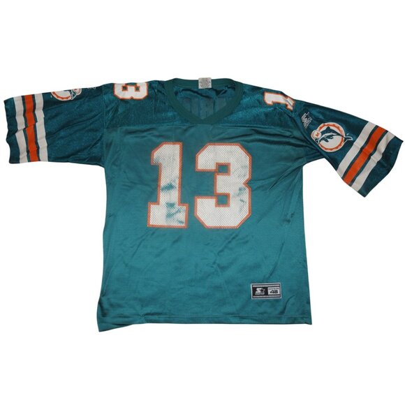 Vintage 1995 Starter Dan Marino Miami Dolphins NFL Jersey Mens Size 48 Large - Picture 1 of 12